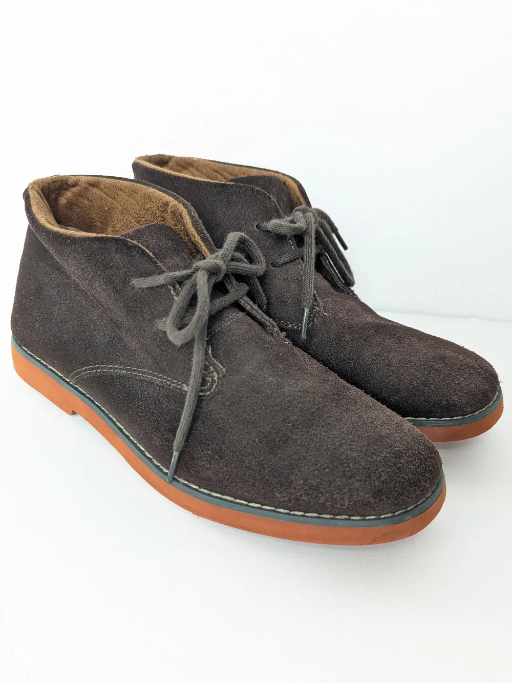 Florsheim kids Brown Suede Chukka Boots 4